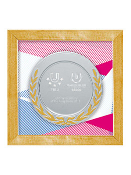 Панно настенное со стеклом - PN16-ZAK