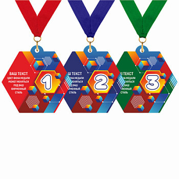 AF33_K - Комплект медалей из акрила